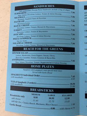 Menu photo 2 Lamppost Pizza Grass Valley, CA