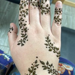Sahara Henna Designs & Body Art - Freshly completed
