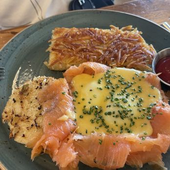 The Table - Salmon Benedict - New American Near Me - San Jose, California The Table - Salmon Benedict - New American Near Me - San Jose, California