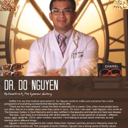 Eyewear Gallery - Dr. Nguyen is recognized as a top 30 under 30!