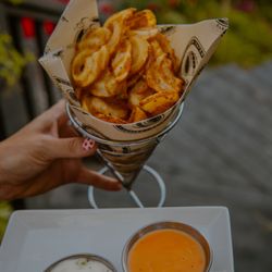 Barrel 33 Sandpoint - Swirl Fries with ranch and beer cheese