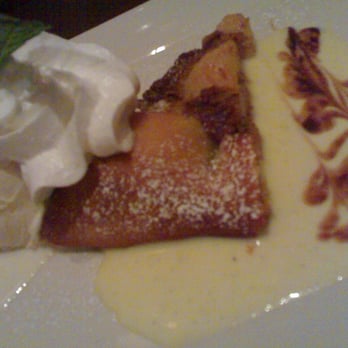 Starling Diner - peach cobbler a la mode with some kind of lemon sauce, DO get this! - New American Near Me - Long Beach, California Starling Diner - peach cobbler a la mode with some kind of lemon sauce, DO get this! - New American Near Me - Long Beach, California