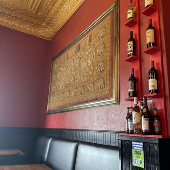 Anong's - bottles of wine on the wall - Thai Near Me - Laramie, Wyoming Anong's - bottles of wine on the wall - Thai Near Me - Laramie, Wyoming