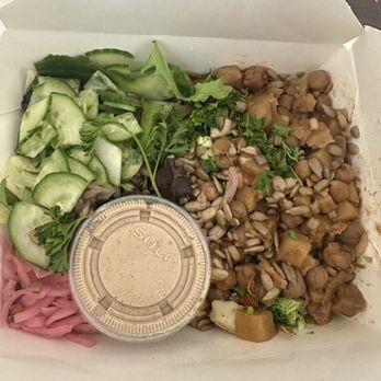 Ben’s Fast Food - (V) Chickpea & Potato Garden Bowl - New American Near Me - San Francisco, California