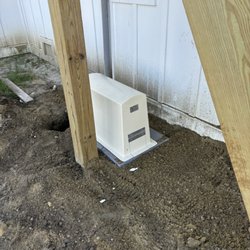 All Things Plumbing ENC - Once our RPZ is installed, we use our insulated box to protect our device from weather and UV.