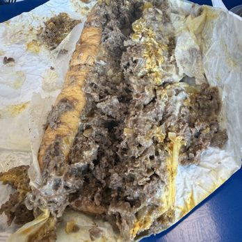 Buffalo Eatz - Large Philly Cheesesteak with Cooper Sharp Cheese - Cheesesteaks Near Me - Charlotte, North Carolina