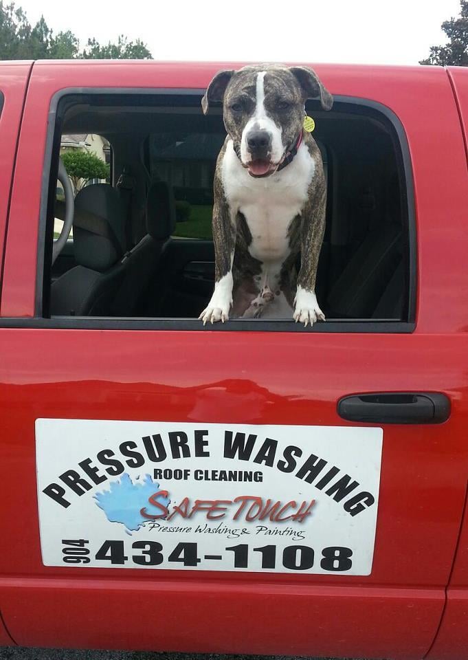 Slide of Safe Touch Pressure Washing & Painting