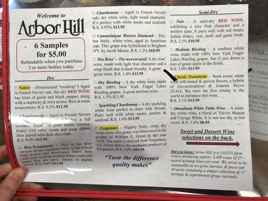 Arbor Hill Grapery & Winery by null