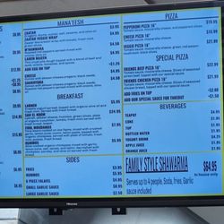 Friends House Bakery & Restaurant - Menu 11/10/24