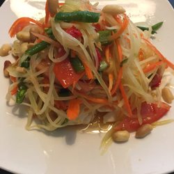 Thai House - Som Tum (green papaya salad)