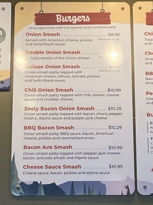Menu photo 5 Outpost Burger Davis, CA