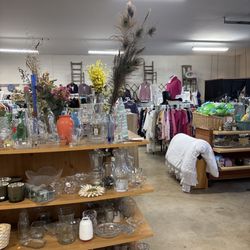 SafeHaven Thrift and Gift - Glassware and clothing