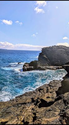 Halona Blowhole Lookout by null