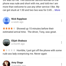 West Cobb Towing - I wish I saw these reviews on Google before I was referred to this place