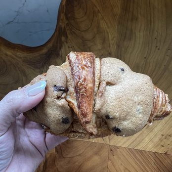 NY Caffeine - Crossaint with chocolate chip cookie - Coffee & Tea Near Me - Franklin Square, New York NY Caffeine - Crossaint with chocolate chip cookie - Coffee & Tea Near Me - Franklin Square, New York