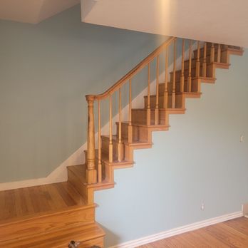 EGH Rainbow Painting - The stairway with beautiful new paint! - Painters Near Me EGH Rainbow Painting - The stairway with beautiful new paint! - Painters Near Me
