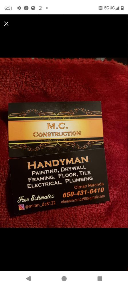 Slide of Mc Construction