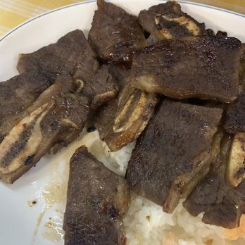 Haneul Cafe - Kalbi plate - Korean Near Me - Hilo, Hawaii