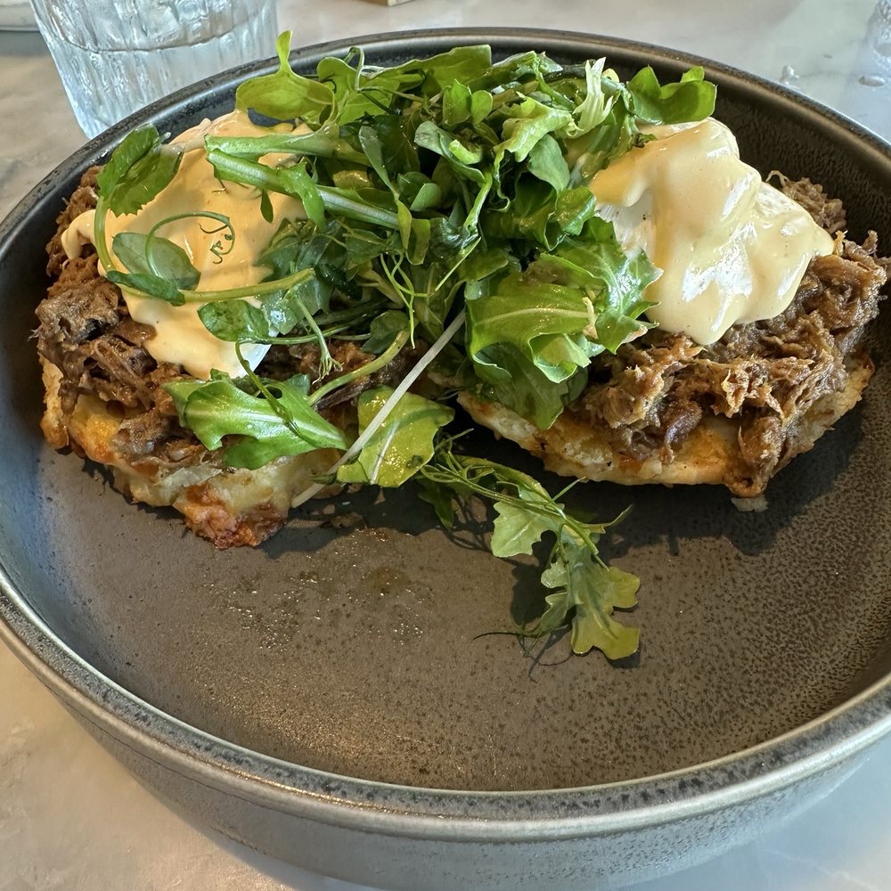 Southern Eggs Benedict--well worth a try! Southern Eggs Benedict--well worth a try!