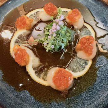 Ton Shou - Hotate uni carpaccio - Izakaya Near Me - Las Vegas, Nevada Ton Shou - Hotate uni carpaccio - Izakaya Near Me - Las Vegas, Nevada