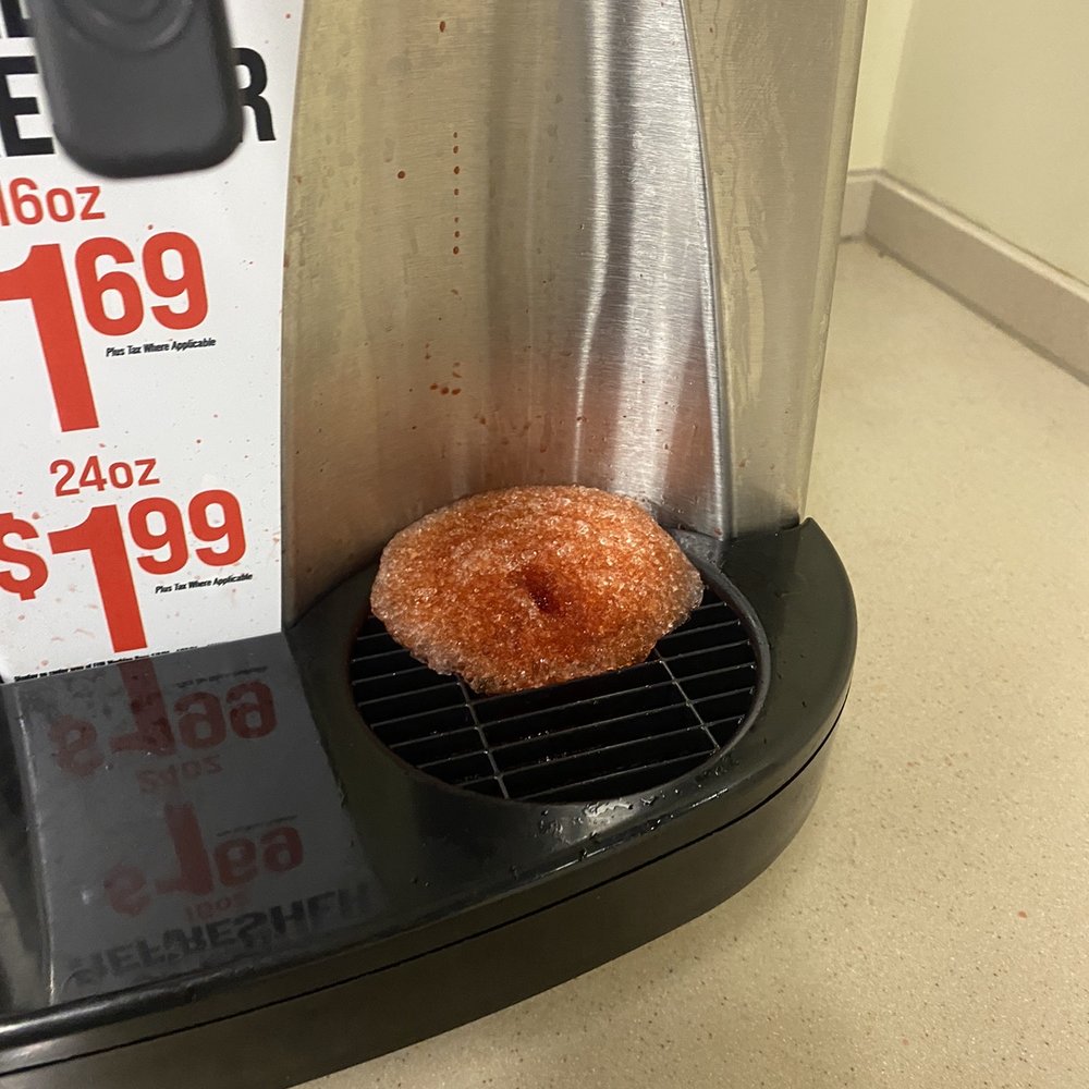 Speedway - a donut sitting on a coffee maker - Gas Stations Near Me - Indianapolis, Indiana Speedway - a donut sitting on a coffee maker - Gas Stations Near Me - Indianapolis, Indiana