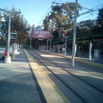 70th Street Trolley Station - From the stations that are up I the hills as the trains descend into the valley one station the most quiet . - Train Stations Near Me - La Mesa, California