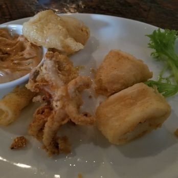 BlackSalt - Calamari (took the picture after I ate half of it) - Seafood Near Me - Washington, DC, District of Columbia BlackSalt - Calamari (took the picture after I ate half of it) - Seafood Near Me - Washington, DC, District of Columbia