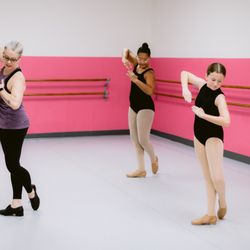 St Augustine Dance Academy - Tap dancers with instructor