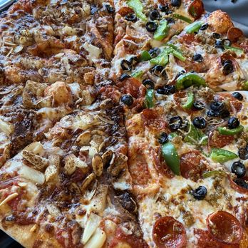 Smoking Monkey Pizza - 16" half Hawaiian half deluxe $27 - Pizza Near Me - Renton, Washington Smoking Monkey Pizza - 16" half Hawaiian half deluxe $27 - Pizza Near Me - Renton, Washington