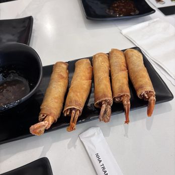 Nha Trang Vietnamese Cuisine - Tôm Hỏa Tiễn / Shrimp and Taro Egg Rolls - Noodles Near Me - Pasadena, California Nha Trang Vietnamese Cuisine - Tôm Hỏa Tiễn / Shrimp and Taro Egg Rolls - Noodles Near Me - Pasadena, California