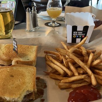 New York Beer Project - Brisket melt - Breweries Near Me - Orchard Park, New York