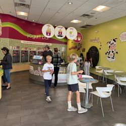 Menchies - The employee at the counter who scolded my 6 year old child, and labeled him a thief.