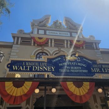 Main Street Opera House - Main Street Opera House - Amusement Parks Near Me - Anaheim, California