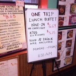 Oriental Express - Menu 05/21/2019