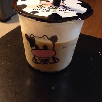 Moo Moo - I asked for jasmine milk tea... I got a normal milk tea - Coffee & Tea Near Me - Elk Grove, California