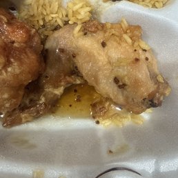 We put our chicken in the air fryer to make up for how undercooked it was. We put our chicken in the air fryer to make up for how undercooked it was.