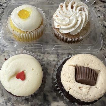 Cupcakesters - Lemon Cupcake, RED VELVET, Peanut Butter Bomb Cupcake, Churro - Desserts Near Me - Gilbert, Arizona