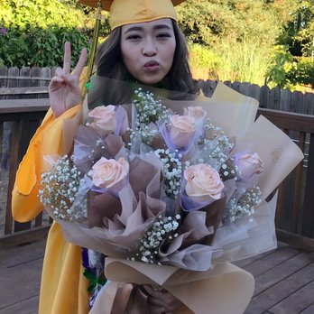 Dannhiflowers - Thanks Dannhi for the beautiful Hong Kong arrangement. Ordered this for my niece high school graduation. Love this new and sweet color - Florists Near Me - San Gabriel, California Dannhiflowers - Thanks Dannhi for the beautiful Hong Kong arrangement. Ordered this for my niece high school graduation. Love this new and sweet color - Florists Near Me - San Gabriel, California