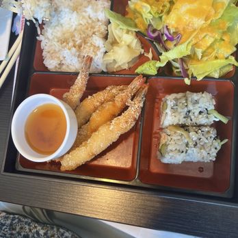 Taku Sushi - Shrimp Tempura Lunch Box - Sushi Bars Near Me - Centennial, Colorado
