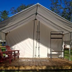 Ohoopee River - Glamping Outside View
