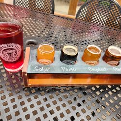 Snoqualmie Falls Brewery - Beer samples