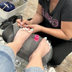 Basic pedicure was $30