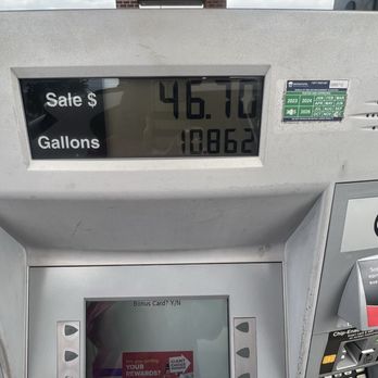 Giant Gasoline - $46.70 for nearly 11 gallons of premium gas - Gas Stations Near Me - Harrisburg, Pennsylvania Giant Gasoline - $46.70 for nearly 11 gallons of premium gas - Gas Stations Near Me - Harrisburg, Pennsylvania