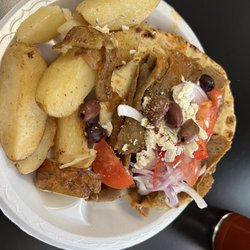 Ali Baba Gyros - #11 and spicy request. Really good