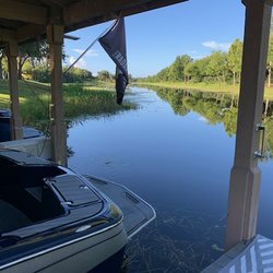 The Boarding School - The reflection shows you how glassy the water is.