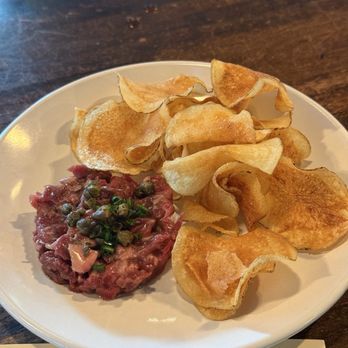 Thistle & Leek - Beef tartare - Gastropubs Near Me - Newton, Massachusetts Thistle & Leek - Beef tartare - Gastropubs Near Me - Newton, Massachusetts