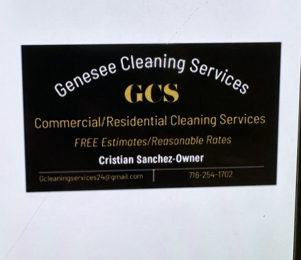 GENESEE CLEANING SERVICES Corfu, New York Office Cleaning Phone
