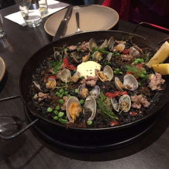 La Marcha Tapas Bar - Arroz negro - Spanish Near Me - Berkeley, California