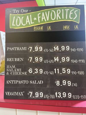 Menu photo 2 Blimpie THE WOODLANDS, TX Menu photo 2 Blimpie THE WOODLANDS, TX