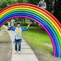 Rainbow in kids' area